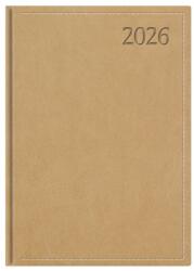 TopTimer Határidőnapló 2026, T021 A5 (Napi beoszt. ) BÉZS (26T021T-007)