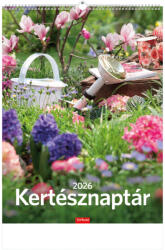TopTimer Falinaptár 2026, T093 KERTÉSZNAPTÁR (26T9300-17A)