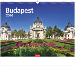 TopTimer Falinaptár 2026, T093 BUDAPEST (26T9300-03F)