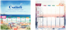TopTimer Falinaptár 2026, T090, mágneses CSALÁDI TERVEZŐ (26T9000-06A)