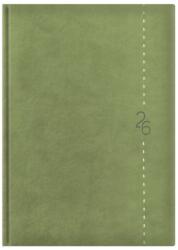 TopTimer Határidőnapló 2026, L021 A5 (Napi beoszt. ) ZÖLD (26T021L-006)