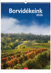 TopTimer Falinaptár 2026, T093 BORVIDÉKEINK (26T9300-06A)