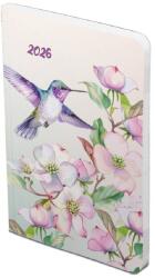 TopTimer Határidőnapló 2026, F012 B6 FLEXI (Heti beoszt. ) KOLIBRI (26T012F-007)