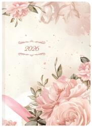 TopTimer Határidőnapló 2026, J022 B6 (Napi beoszt. ) RÓZSASZÍN (26T022J-104)