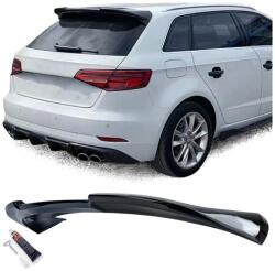  AUDI A3 8V 2012-2020 lakkozott fekete hátsó ablak spoiler