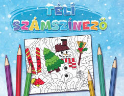  Téli számszínező
