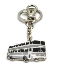 HU Ikarus Emeletes Busz Kulcstartó