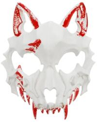 PartyDeco Arcmaszk - Véres farkas koponya