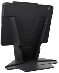 Uniq Apple iPad Air 13 (2024 / 2025), mappa tok, Apple Pencil tartóval, állvány funkció, Origami Smart Case, Uniq Ryzen 360, fekete (UNIQ-PDA13(2024)-R360BLK)