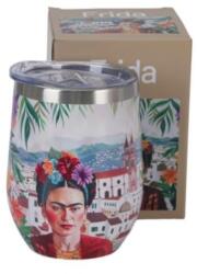 Duo Gift Rozsdamentes acél hőtartó pohár 330ml, Mexican Art-Red