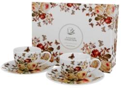 Clayre & Eef Porcelán csésze szett 110 ml - Zahra