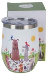 Duo Gift Rozsdamentes acél hőtartó pohár 330ml, Dog Picnic
