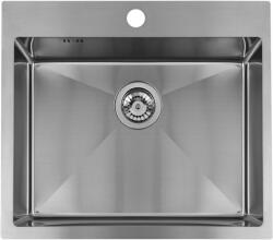 Laveo MALAWI inox beépíthető mosogató szifonnal, 50x58x20 cm (SLM_010T)