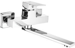 Laveo KVADRATO Falra szerelhető csaptelep, króm