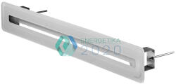 Zehnder - ComfoGrid Linea 600 résfúvóka, fehér üveg (990321794)