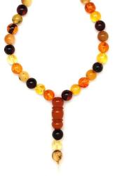 R. M. ékszer Borostyán vegyes mala 6-7mm (023666)