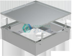 Zehnder - Keret és burkolat 6-portos osztódoboz összeszereléshez 80 - 130 mm / padlóba szerelt (990322043)