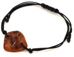 R. M. ékszer Borostyán állítható matt dobcsiszolat karkötő 2-3cm (023735)