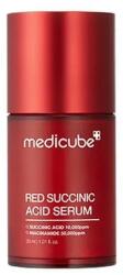 medicube Red Succinic Acid Clarifying Serum bőrsimító és tónuskiegyenlítő szérum borostyánkősavval (MDC1445030JA)