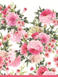  Rózsa Twigs with Leaves papír asztalterítő 120x180 cm (PKK052727)