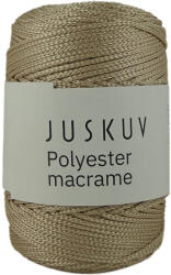 Polyester macrame Juskuv 11 - világos bézs (145 m / 2 mm) (0616)