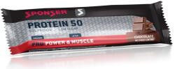 Sponser Protein 50 fehérjeszelet 50g, csokoládé - sponser - 690 Ft