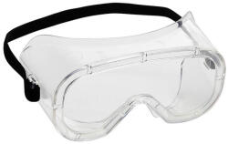 ROCK SAFETY Polikarbonát védőszemüveg mechanikai behatások ellen, gumipánttal (2B01)