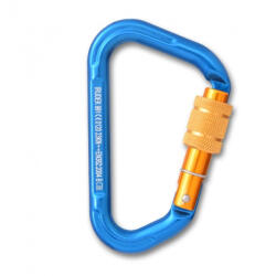 Irudek Karabiner Irudek Sekuralt 991 Blue 22, 5mm-es nyílás alumímium