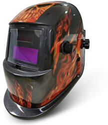 TOP WH HELL automata hegesztőpajzs, állítható érzékenység, látómező 110x90mm, UV