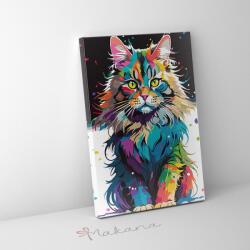 Makana Maine Coon - Számfestő készlet, kerettel (30x40 cm)