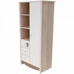 TODI Teddy gyerekszoba nagyszekrény