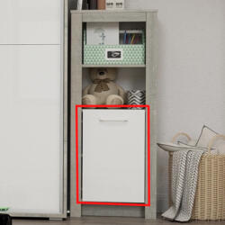 TODI Cube2 - Ajtó keskeny nyitott polcos szekrényhez