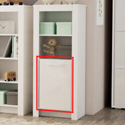 TODI White Bunny Ajtó keskeny nyitott polcos szekrényhez