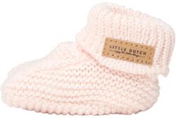 Little Dutch Botosei tricotati pentru bebelusi - Pink - Flowers & Butterflies - Little Dutch