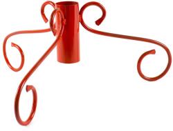 Decorer Suport brad Craciun fier forjat rosu 40 cm x 28 H (CP1729)