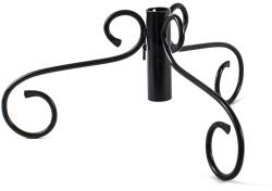 Decorer Suport fier forjat negru pentru brad 40 cm x 25H (CP1202)