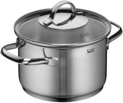Silit Oala inox Silit Achat 16cm 19L inductie capac sticla (2102234210)