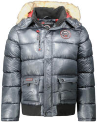 Geographical Norway jacheta pentru bărbați BUGS MEN de iarnă Gri inchis XXL