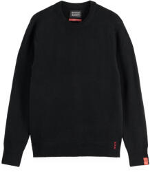 Scotch & Soda Pulover Soft Knit Regular Fit Crew Neck 181342 021 meteorite (181342 021 meteorite)