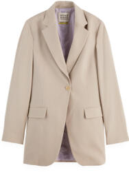 Scotch & Soda Sacou Gabardine Single Breasted U9G00996T 292 plaza taupe