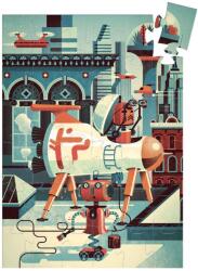 DJECO Formadobozos puzzle - Bobirobi, 36 db-os - Bob the robot (DJ07239)