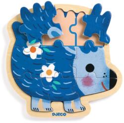 DJECO Fa puzzle - Süni, 9 db-os - Puzzlo Kipic (DJ01822) - molkakids