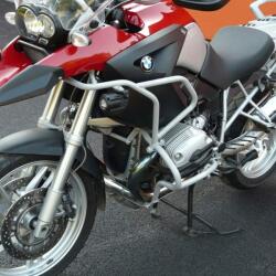 RDMOTO Kit protecții motor RDmoto - BMW R 1200 GS / Adventure 2004-2012 - Argintiu (crash bar complet) (CF40S)