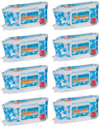  MINTAKARTON 8 csomag AXXO-FRESH 72 db-os POP-UP kupakos babatörlőkendő - nedves törlőkendő - popsitörlő