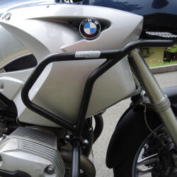 RDMOTO Kit protecții motor RDmoto - BMW R 1200 GS / Adventure 2004-2012 - Negru (crash bar superior) (CF39KD)