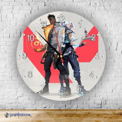 Time4Gift Valorant kör alakú falióra