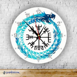 Time4Gift Jormungandr and vegvisir kör alakú falióra