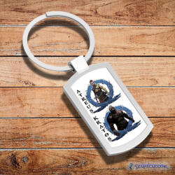 Time4Gift God of War - Kratos és Atreus fém kulcstartó