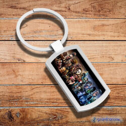 Time4Gift Horror Friends fém kulcstartó