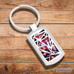 Time4Gift BTS mozaik fém kulcstartó